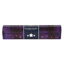 Load image into Gallery viewer, STAR WOODEN BERGAMOT INCENSE BOX
