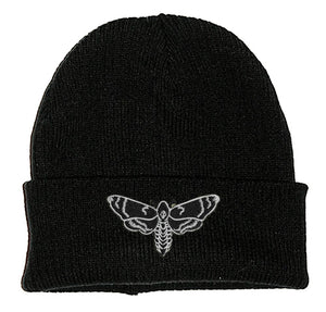 MOTH PATCH BEANIE