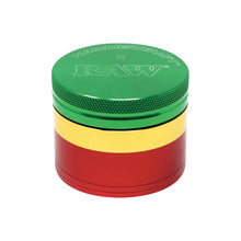 Load image into Gallery viewer, RAW x Hammercraft Large 61mm 4part RASTA Grinder
