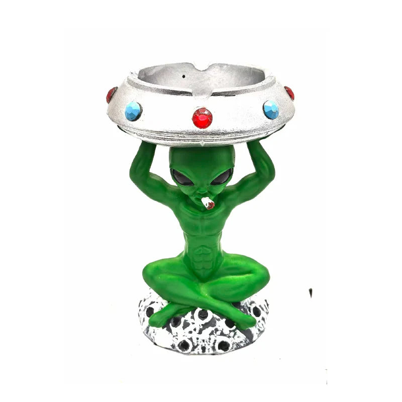Stoner Alien Ceramic Ashtray