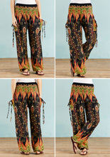 Load image into Gallery viewer, Black Peacock Trouser - Free size
