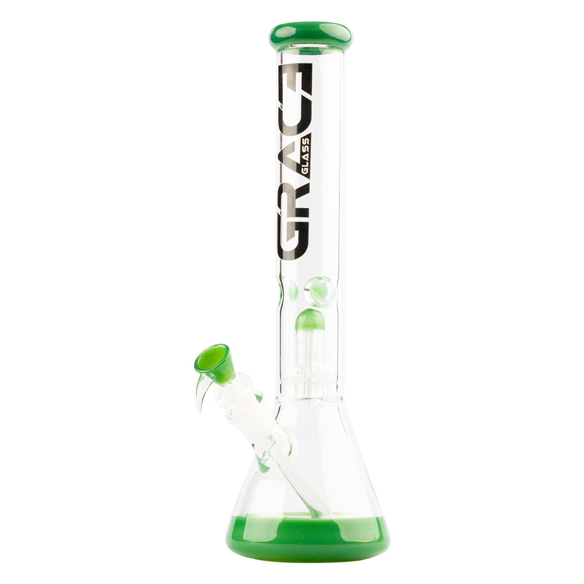 Grace Glass Limited Edition Green Beaker Bong - 41cm