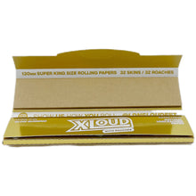 Load image into Gallery viewer, XLOUD Premium GOLD Extra LONG 130mm King Size Papers + Tips
