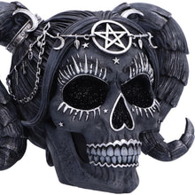 Load image into Gallery viewer, Drop Dead Gorgeous - Solve and Coagula Baphomet Doll Skull
