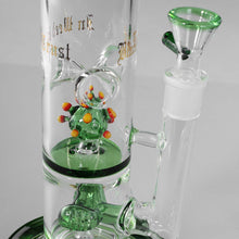 Load image into Gallery viewer, Black Leaf Haze Invaders Cylinder Bong Ice – 38cm
