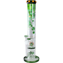 Load image into Gallery viewer, Black Leaf Haze Invaders Cylinder Bong Ice – 38cm

