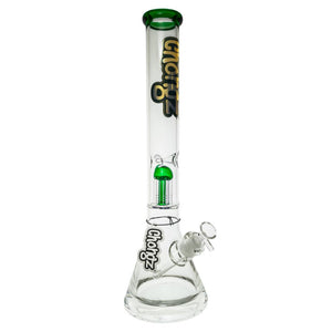 Chongz 46cm Glass Ice Percolator Bong - Green