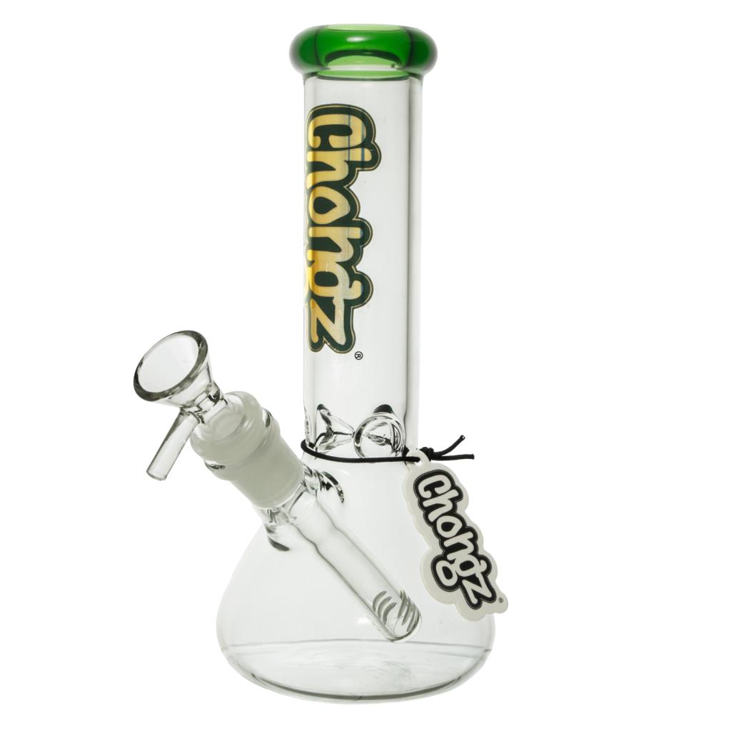 Chongz Glass 22cm Beaker Bong - GREEN