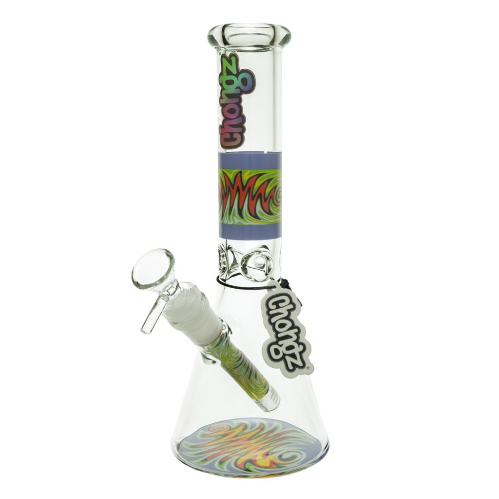 Chongz Glass 25cm Glass Ice Beaker Bong – Blue