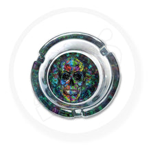 Load image into Gallery viewer, Trippy Skulls Round Ashtray
