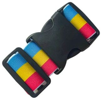 Pansexual pride Luggage Strap