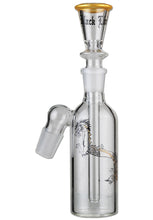 Load image into Gallery viewer, Black Leaf GTI Series Golden Dragon Glass Ice Bong + Pre-Cooler
