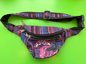 Mushroom Bum Bag - PURPLE