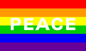Pride/Equality Flags – RAINBOW PEACE