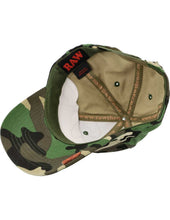 Load image into Gallery viewer, RAW Poker Cap - CAMO
