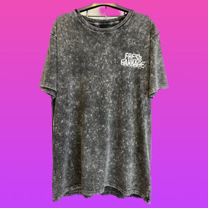 Fresh Garbage Grey Acid Wash T-Shirt