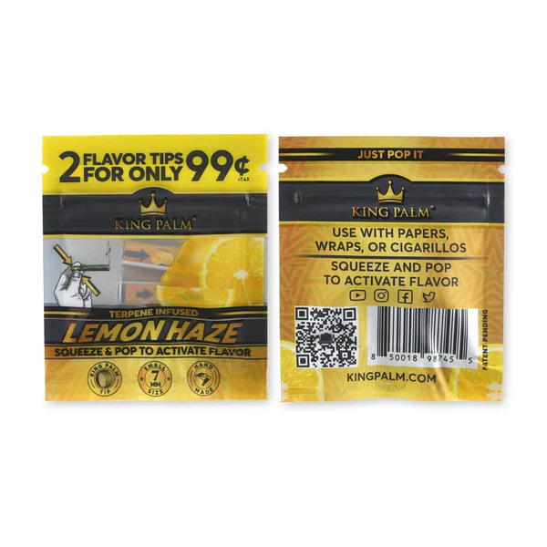 King Palm Flavour Tips – Lemon Haze