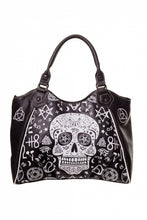Load image into Gallery viewer, Black Skull Pentagram Bag
