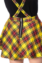 Load image into Gallery viewer, Yellow Tartan Highlife Pinafore
