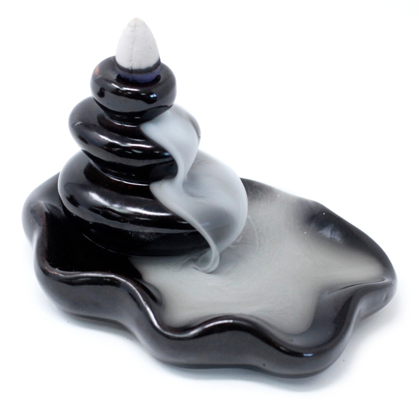 PEBBLES TO POOL BACKFLOW INCENSE BURNER