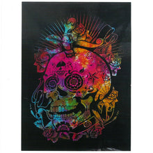 Load image into Gallery viewer, Cotton Wall Art - Day of the Dead Skull
