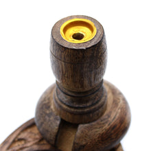 Load image into Gallery viewer, Mango Wood Backflow Cone Burner – Ohm
