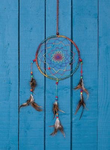 Hemp Multi Coloured Dreamcatcher