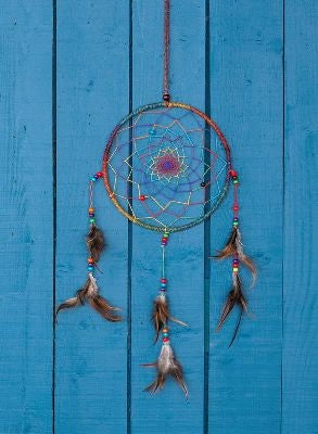 Hemp Multi Coloured Dreamcatcher