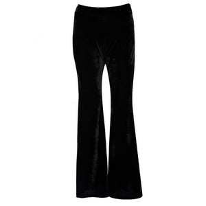 Black Velvet Flares