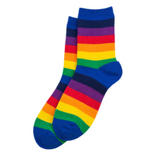 Load image into Gallery viewer, Socks - Blue Rainbow
