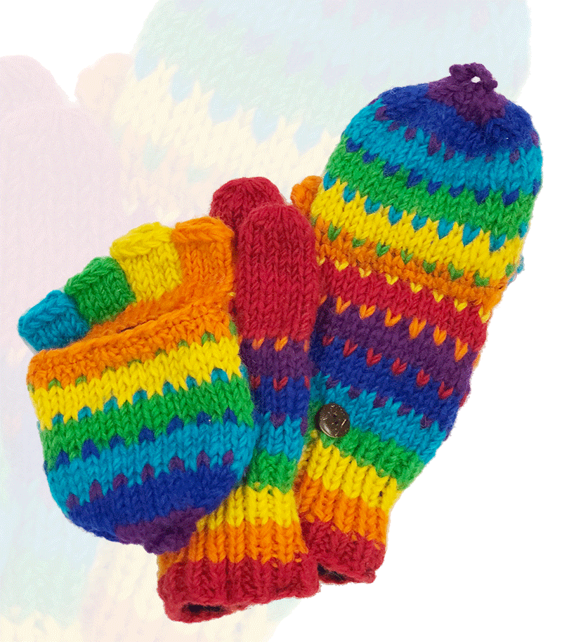 Rainbow Mittens/Gloves