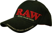 Load image into Gallery viewer, RAW Poker Cap - BLACK
