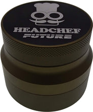 Load image into Gallery viewer, HEAD CHEF FUTURE 55MM 4 PIECE GRINDER – SAGE GREEN
