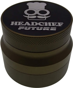 HEAD CHEF FUTURE 55MM 4 PIECE GRINDER – SAGE GREEN