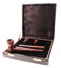 Load image into Gallery viewer, 6 Part Wooden Pipe Set in Box
