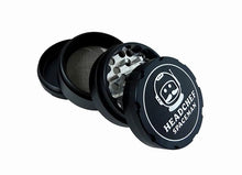 Load image into Gallery viewer, HEADCHEF SPACEMAN 4 Part Grinder - 55mm - BLACK
