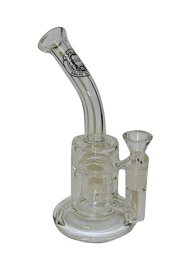 Basil Bush Glass Percolator Waterpipe - 15cm