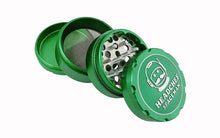 Load image into Gallery viewer, HEADCHEF SPACEMAN 4 Part Grinder - 55mm - GREEN
