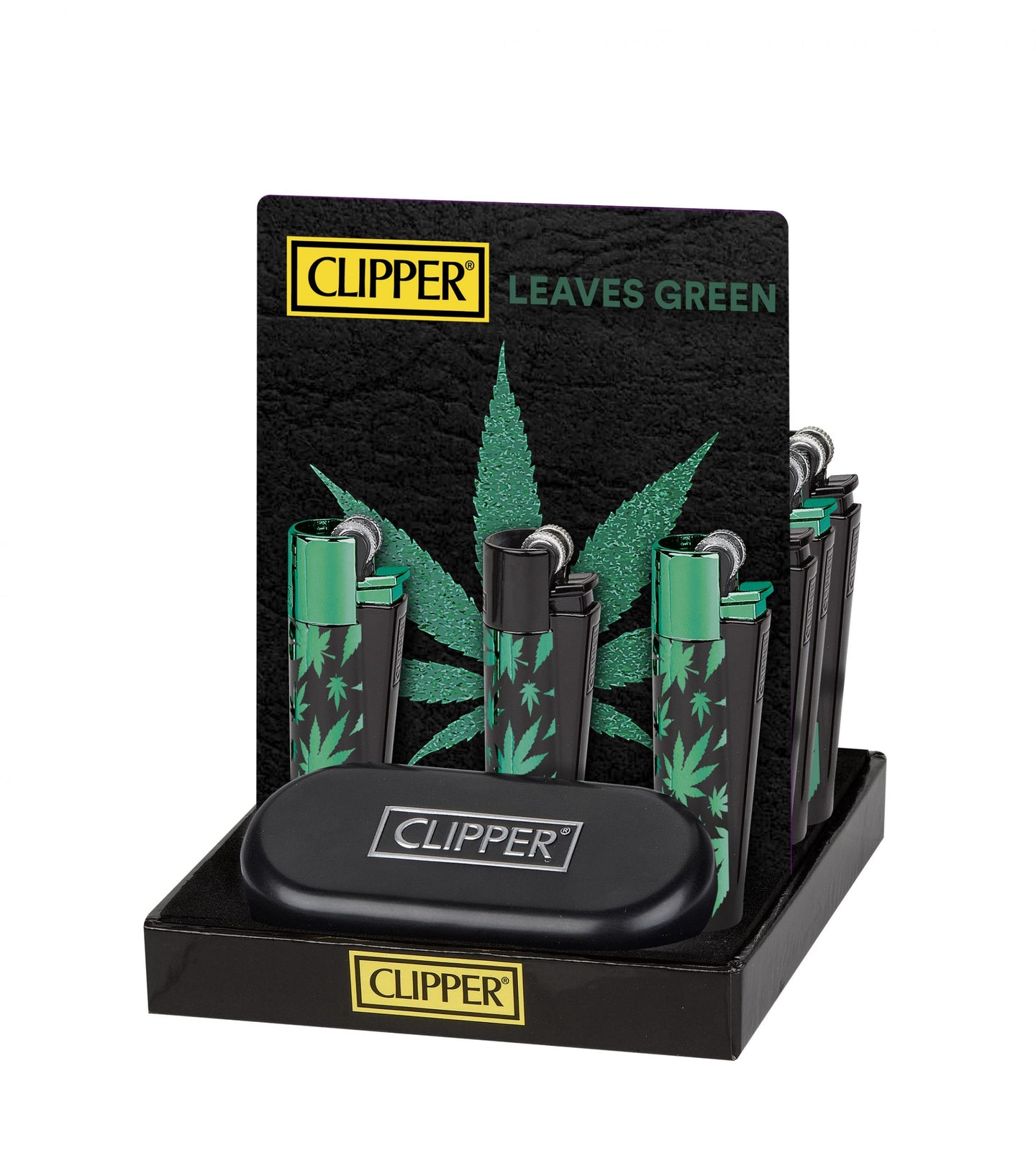 Green Leaves Metal Clipper - ONLY AVAILABLE IN NI/IRELAND *