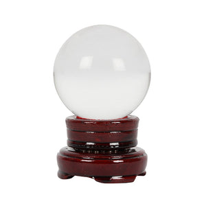 6CM CRYSTAL BALL WITH BASE