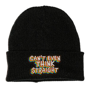 CAN'T EVEN THINK STRAIGHT BEANIE