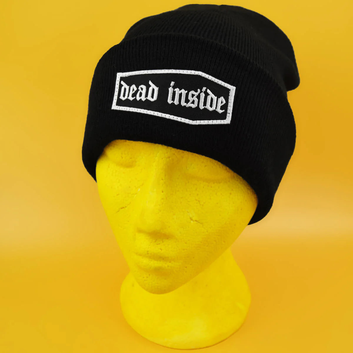 DEAD INSIDE BLACK BEANIE