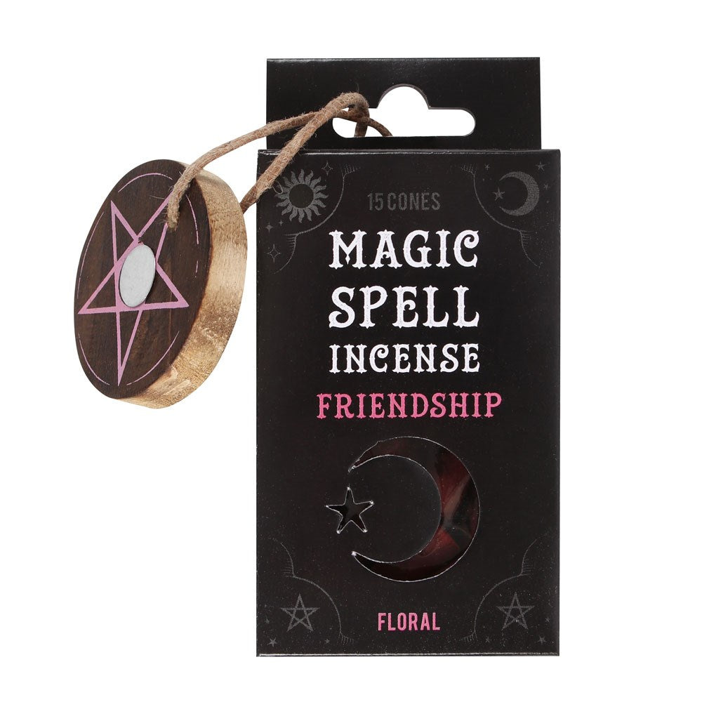 FLORAL 'FRIENDSHIP' SPELL INCENSE CONES