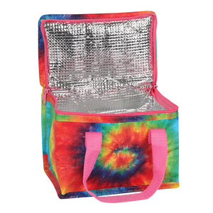 GROOVY BABY RAINBOW TIE DYE LUNCH BAG