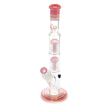 Load image into Gallery viewer, Grace Glass Big Cane Pink Barrel Tree arm Perc Bong - 41cm
