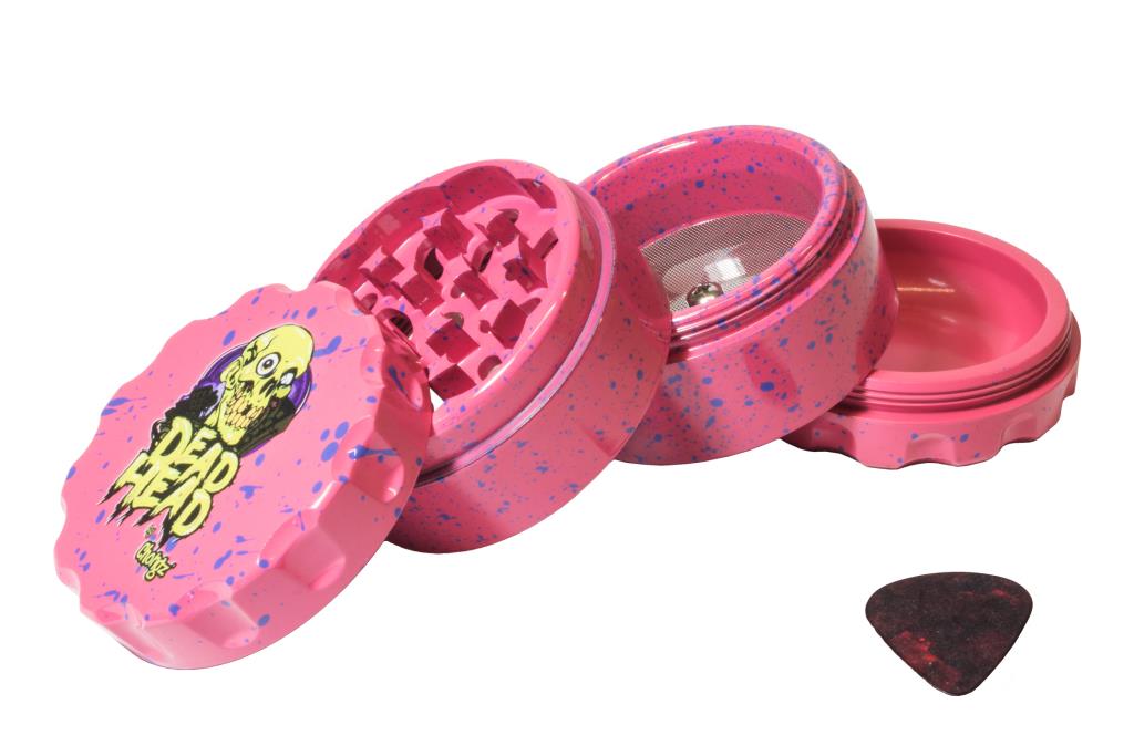 Chongz Dead Head 60mm - Hot Pink with Purple Splashes