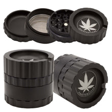Load image into Gallery viewer, Amsterdam Black Grinder- 4part- 63mm
