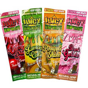 Juicy Jay's Enhanced Hemp Wraps - Terpene Infused (4 FLAVOURS)