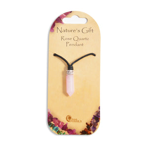 Natures Gift Point Pendants - CHOICE OF 11