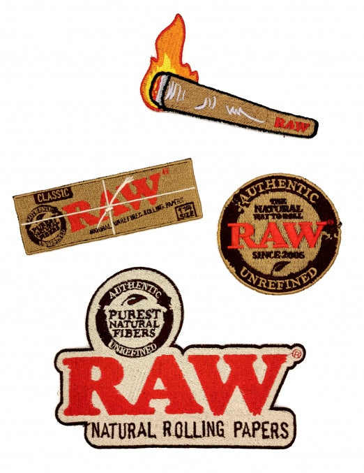 RAW Smokers Patch Collection - 4 DESIGNS